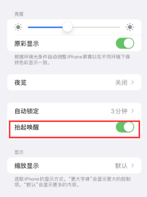 湘阴苹果授权维修站分享iPhone轻点无法唤醒怎么办