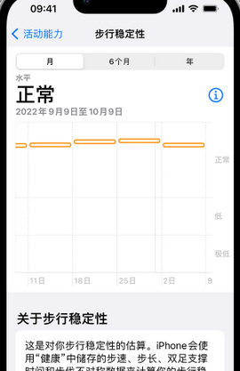 湘阴iPhone手机维修如何在iPhone开启'步行稳定性通知'