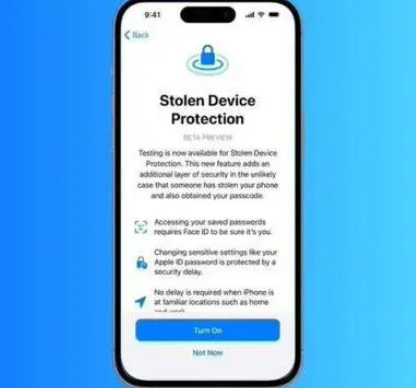 湘阴苹果授权维修店分享被盗设备保护功能开启方法 